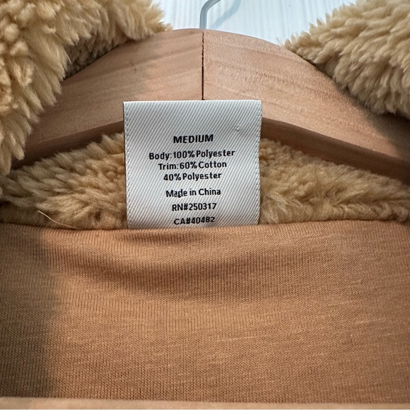 VARLEY Appleton Half-Zip Pullover Sherpa/Fleece/Mustard Gold/ Tan - Picture 10 of 11